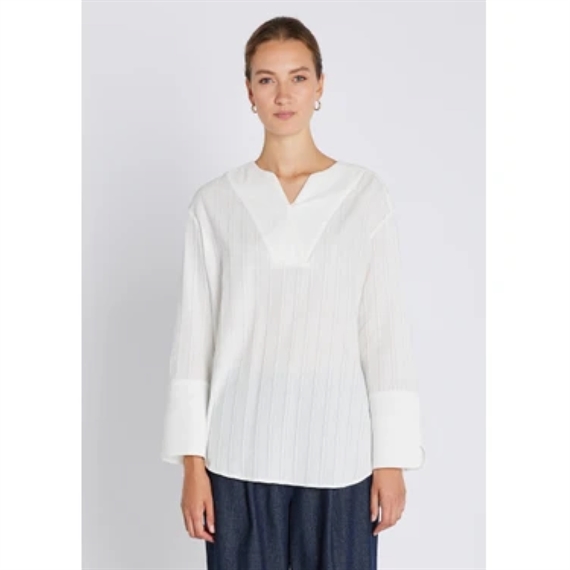 Heartmade Metan Skjorte, Bellini White